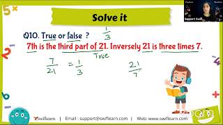 Ratio and Proportions  Class 6  Maths Online Classes  Swiflearn  Session 4 [upl. by Alorac523]