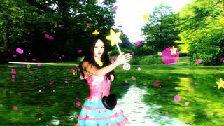 vam mmd Apink에이핑크  LUV QHD She dreamed of becoming a magic girl [upl. by Resee]