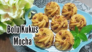 Easy Mocha Steam Cake Recipe  Bolu Kukus Mocha [upl. by Outlaw]