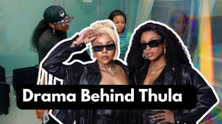 Drama Behind DJ Zinhle amp CiCi  Thula Song [upl. by Yrbua872]