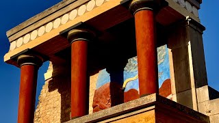 Knossos Palace  Heraklion  Crete [upl. by Hodosh]