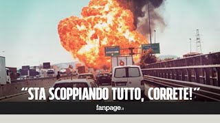 Esplosione Bologna le telefonate dei cittadini alla polizia quotSta scoppiando tutto corretequot [upl. by Eenram488]