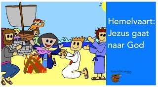 Hemelvaart Jezus gaat naar God [upl. by Nosnej]