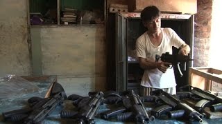 Guns cheaper than smartphones in Pakistani tribal town [upl. by Assenna]