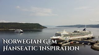 Hanseatic Inspiration Norwegian Gem  Saguenay  4K [upl. by Neelasor82]