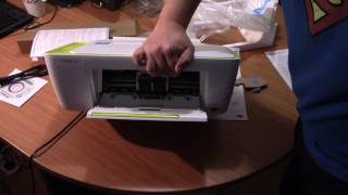 14 Printer Scanner HP Deskjet 2130  Setting up on Windows 10 Printing [upl. by Nonnelg]