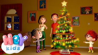 Trim the tree 🎄🎅 Christmas song for Kids  Traditional Christmas Carols  HeyKids Nursery Rhymes [upl. by Lleira]