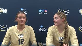 Wingate Volleyball Post Game Press Conference 10082024 [upl. by Perl]