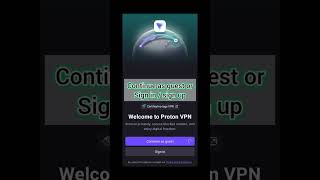 How to Install amp Use ProtonVPN on Mobile shorts [upl. by Tneciv808]