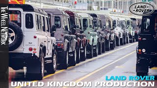 Land Rover Defender Production in the United Kingdom 19902016 Defender Classic [upl. by Name]