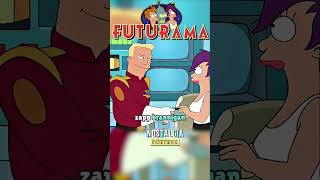 💋LEELA conoce a ZAPP BRANNIGAN🛏️  Futurama 😂 shorts [upl. by Adekam]