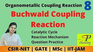 Buchwald Coupling Reaction  CarbonCarbon Coupling Reaction  Coupling Reaction for CSIR NET [upl. by Atsiuqal808]