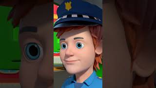 Räder auf dem Polizeiauto shorts music kids littletreehouse nurseryrhymes [upl. by Fox422]