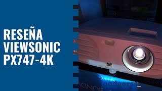 El mejor proyector 4K Viewsonic PX7474K Review en español [upl. by Retsam]