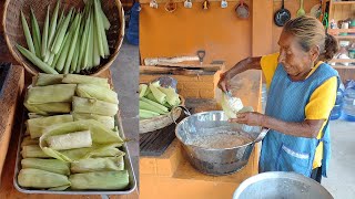 Me Agarro Un Fuerte AGUACERO Haciendo TAMALES DE ELOTE Para Un Buen Desayuno Con Cafe Caliente [upl. by Pepper450]