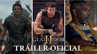 Gladiador II  Tráiler oficial DOBLADO – Paul Mescal Pedro Pascal Denzel Washington  14 de nov [upl. by Ssenav]