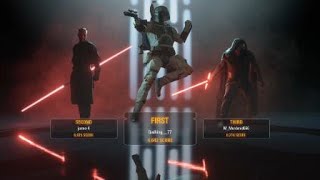 STAR WARS™ Battlefront™ II boba fet gameplay [upl. by Azilef]