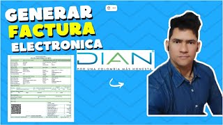 Cómo hacer una FACTURA ELECTRONICA en la plataforma de la DIAN gratis🚀​ 2024✔️​ [upl. by Bennet]