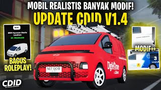 MOBIL BARU BAGUS BANYAK FITUR REALISTIS DI UPDATE CDID V14  Car Driving Indonesia New Update [upl. by Hildagarde]