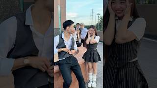 Coppy cat 😝😝 funny cindy tiktok couple comedy class [upl. by Aimil]