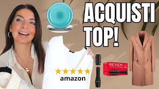 COSA COMPRARE SU AMAZON  Preferiti MODA CASA e BEAUTY [upl. by Festus]