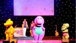 Barney performing quotHaving Fun Songquot and the Top 5 songs [upl. by Aiynot]