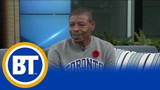 Former NBA star Muggsy Bogues on the Raptors tribute to the Huskies [upl. by Anual]