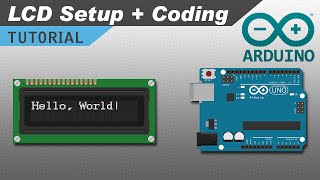 How to Set Up and Program an LCD on the Arduino [upl. by Iyre749]