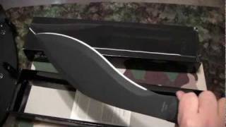 KaBar Black Kukri Machete An Impressive Addition [upl. by Dunkin]