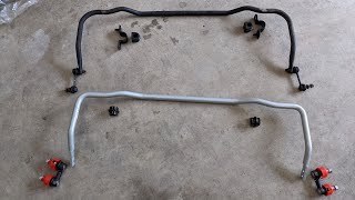 Installing a whiteline front sway bar  R32 Skyline GTR [upl. by Koerlin545]