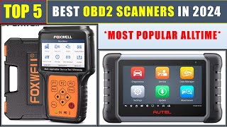 BEST OBD2 Scanners In 2024 TOP 5 Best obd2 automotive scanners review [upl. by Hajidak]