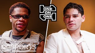 Devin Haney amp Ryan Garcia Have an Epic Conversation  One on One  GQ Sports [upl. by Ody]