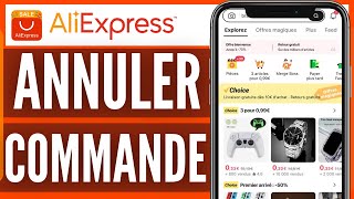 Comment Annuler Une Commande Sur Aliexpress En 2024 [upl. by Kerr]