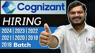 COGNIZANT Hiring 2024 2023 2022 2021 2020 2019 2018 Batch  COGNIZANT Off Campus Drive 2023 [upl. by Hourihan]