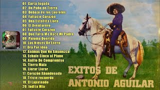 Antonio Aguilar Mis Mejores Boleros  Grandes Boleros De Antonio Aguilar  Boleros De Oro [upl. by Emylee466]