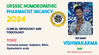 Nitric acid poisoning Toxicologysulphuric acid Homeopathic pharmacist vacancy 2024upsssc [upl. by Noman]