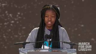 Mya Middleton Speaks at March For Our Lives  quotWe Deserve Betterquot [upl. by Norina]