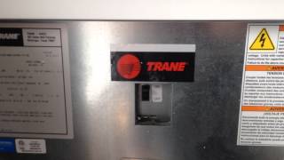 Resetting a TRANE heat pump [upl. by Edsel]