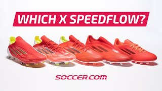 Which adidas X Speedflow is right for you Different Prices Explained [upl. by Neehcas]