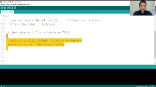 Programación Arduino para el Control de LED por Bluetooth [upl. by Htebirol]