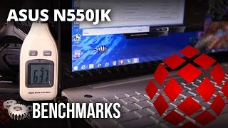 ASUS N550JK  Benchmarks by XOTIC PC [upl. by Filbert]