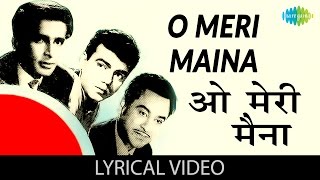 O Meri Maina Lyrical  ओ मेरी मैना गाने के बोल  Pyar Kiye Jaa  Kishore Kumar  Shashi Kapoor [upl. by Florance]