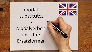 Modal substitutes  Modalverben und ihre Ersatzformen einfach erklärt [upl. by Hasseman]