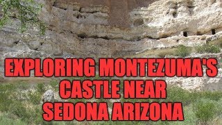 Exploring The Ancient Cliff Dwelling Of Montezumas Castle In Arizona [upl. by Namzzaj]