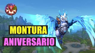 ¿CÓMO CONSEGUIR LA MONTURA DEL ANIVERSARIO 🍰 🎈 WOW  1105 [upl. by Apfelstadt]