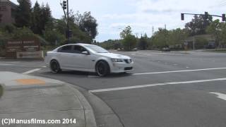 Loud Pontiac G8 Small Powerslide amp Acceleration [upl. by Ajad]