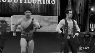 WWE 2K16 Cesaro and Tyson Kidds and The Vaudevillains entrances [upl. by Elleron993]