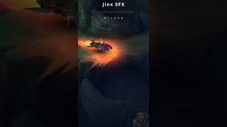 Arcane Jinx SFX amp Voice  League of Legends Quick Showcase [upl. by Odrarej32]