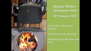 Jobs on the allotment in January Hanley Plotter Allotment 184 [upl. by Jemma939]