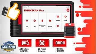 Thinkcar Thinkscan Max OBD2 Scanner Review  Full System Diagnosis [upl. by Selokcin]